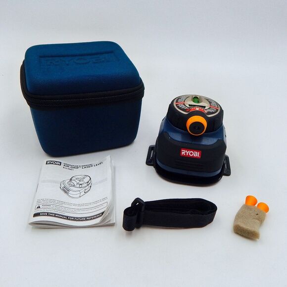 Ryobi AirGrip Laser Level w/Vacuum Base ELL0001 Alternative Push Pins for Mount - Picture 1 of 9